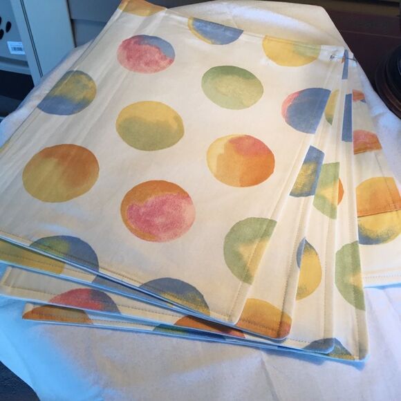 Handmade Set of 4 Placemats with Bonus. - Picture 5 of 6